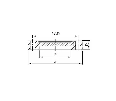 CF Blank Rotatable - Thru Dimensions