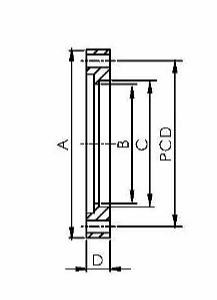 ISO-F Bored Flanges - Image 2
